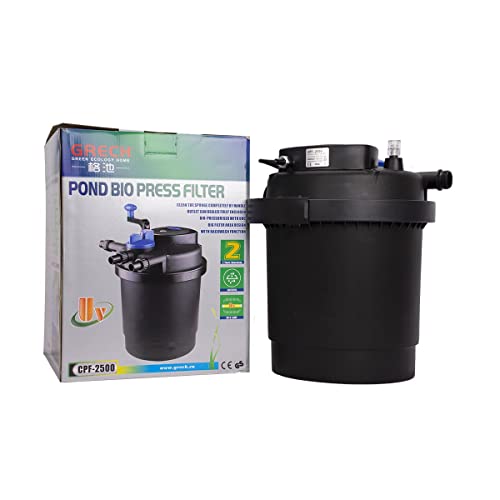 Sunsun/Grech CPF-2500 Pond Bio Pressure Filter UVC 11-watt | Power: 11w | Flow : 6000 L/H