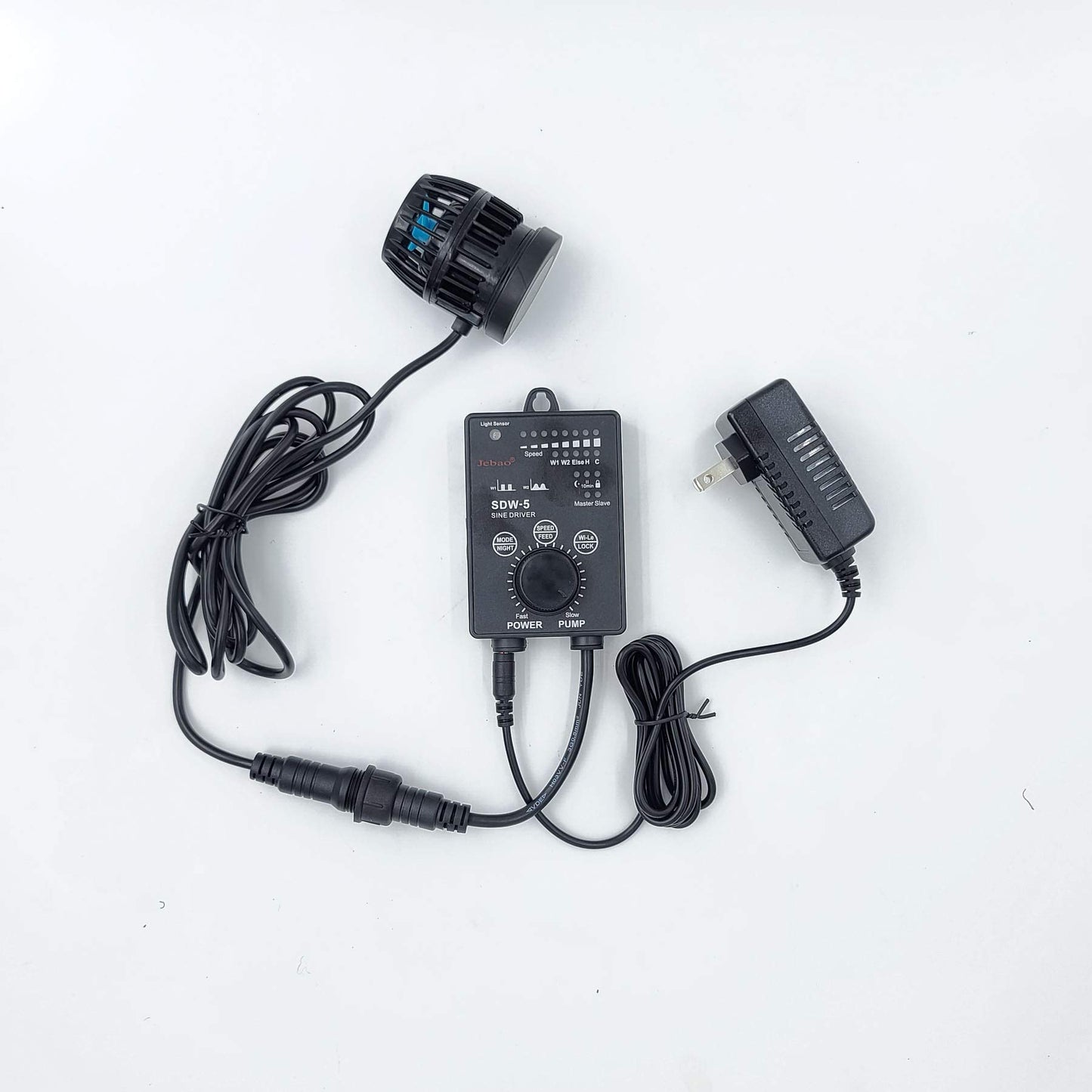 Jebao SDW Wave Maker for Marine Reef Aquarium (SDW-5, 1320GPH)