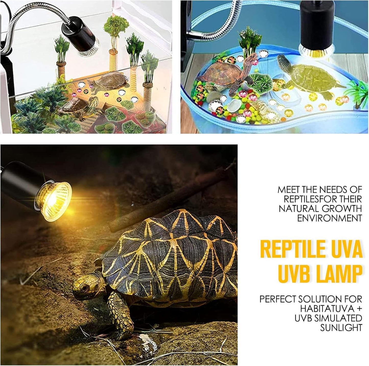 New YEE PSD-309 TORTOISE UNIVERSAL TANNING LAMP