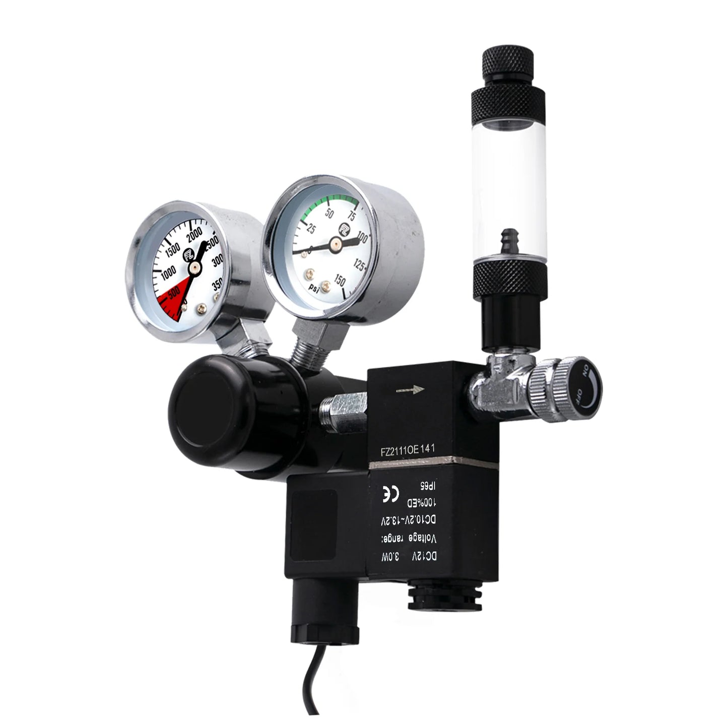 Fzone Single Stage Big Gauge Co2 Regulator