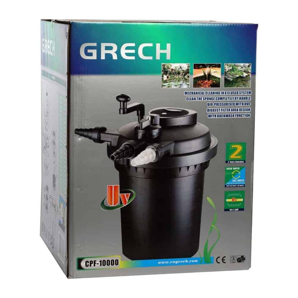 SUNSUN CPF-10000 POND FILTER Canister Aquarium Filter  (Biological Filtration for Salt Water and Fresh Water)