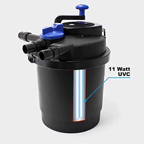 Sunsun/Grech CPF-2500 Pond Bio Pressure Filter UVC 11-watt | Power: 11w | Flow : 6000 L/H
