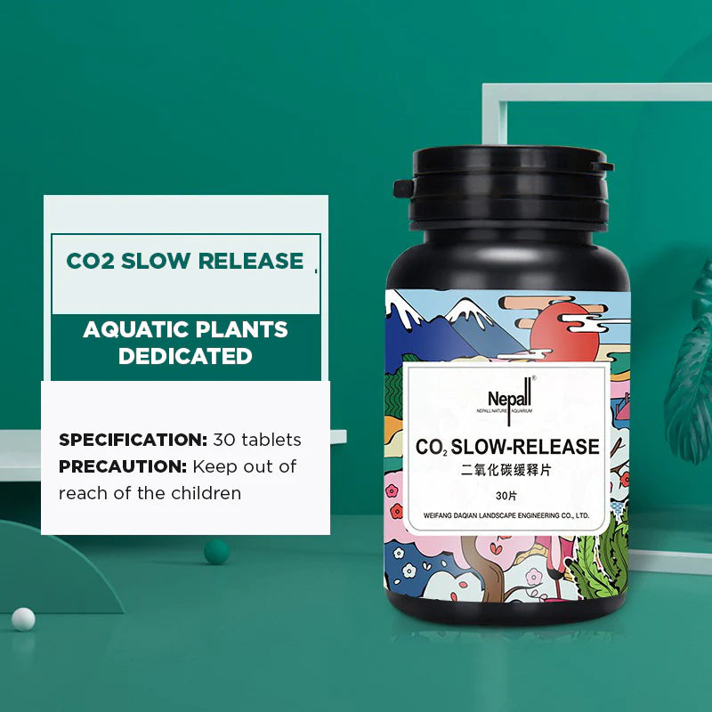 YEE Nepall Co2 Slow-release Tablets, Improve Aquatic Plants,Special For Algae | Aquarium Supplies Carbon Dioxide Tablets