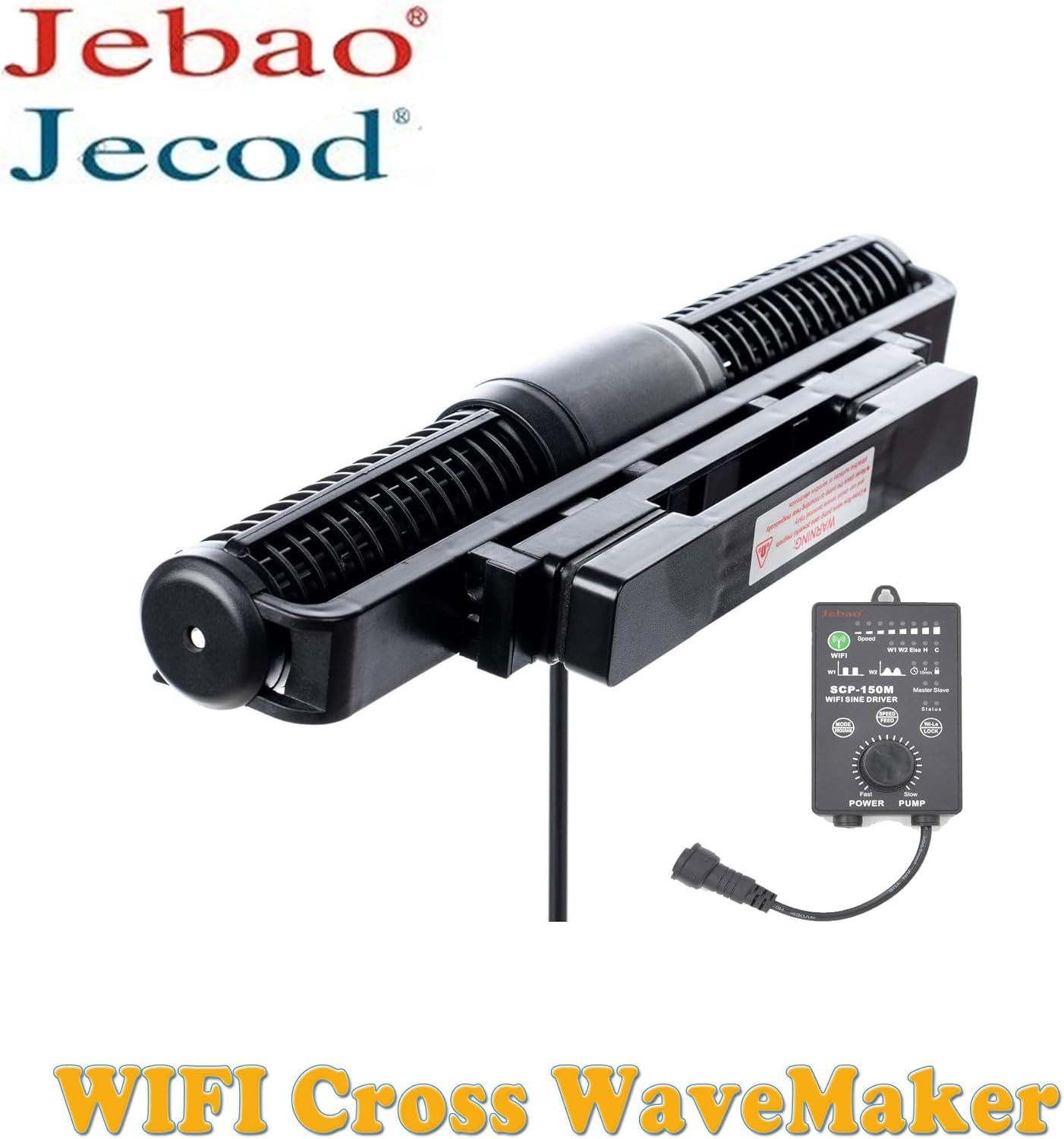 Jecod Jebao/Jecod SCP-150 Aquarium CROSS FLOW Wave Maker  (100 cm)