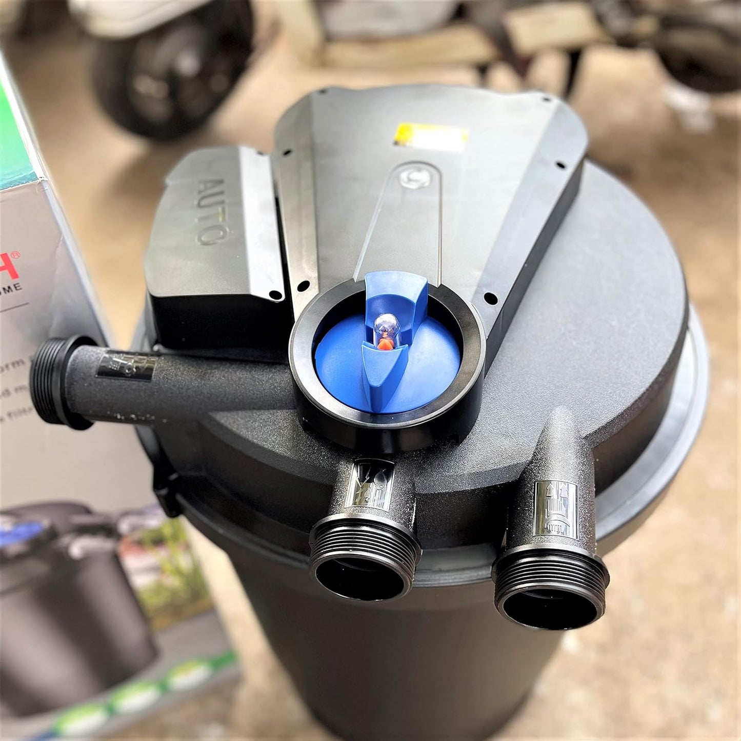 SunSun CPA-30000 Pressure Pond Filter UVC 55W up to 60000l for Fish Koi Ponds. (with Automatic Backwash Feature)