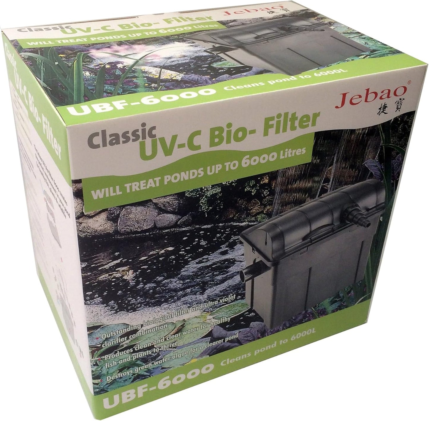 Filter and UV Clarifier Combo for ponds up to 6000L #UBF-6000