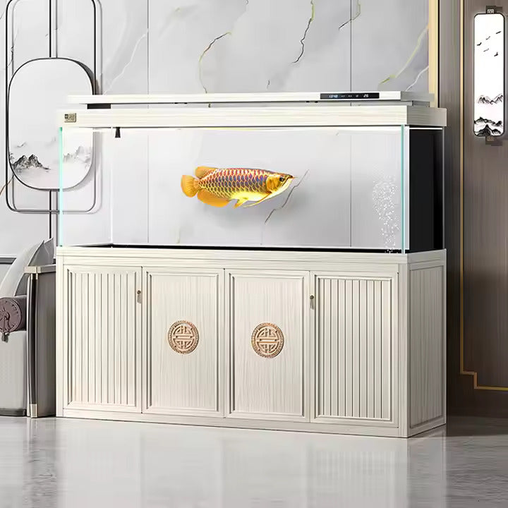 READYMADE AQUARIUM K60YF1500HDW WHITE SIZE 150*60*157CMS
