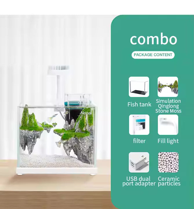 NEPALL MINI MICRO LANDSCAPE - Sky City Glass Aquarium
