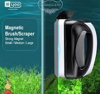 YEE Aquarium Floating Full Grip Magnetic Algae Brush, Scraper, CLS Series