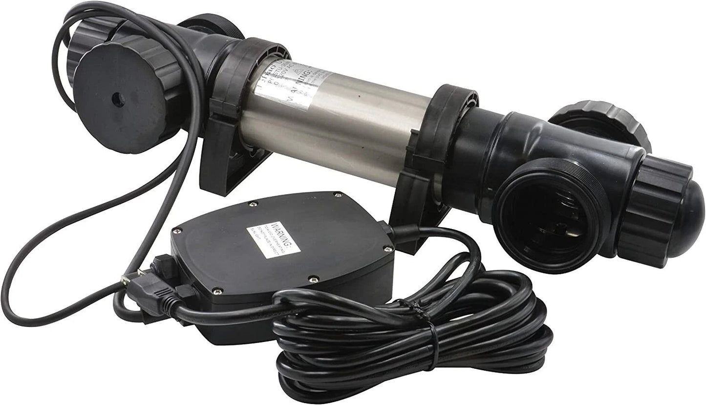 Jebao STU-55 Stainless Steel UVC Clarifier 55-watt for Fish pond Water Fountain